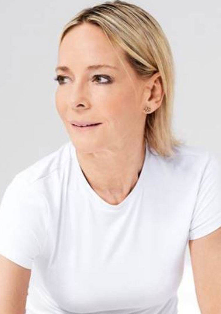 Person für halblang perücke - ohne wellness topper aus echthaar