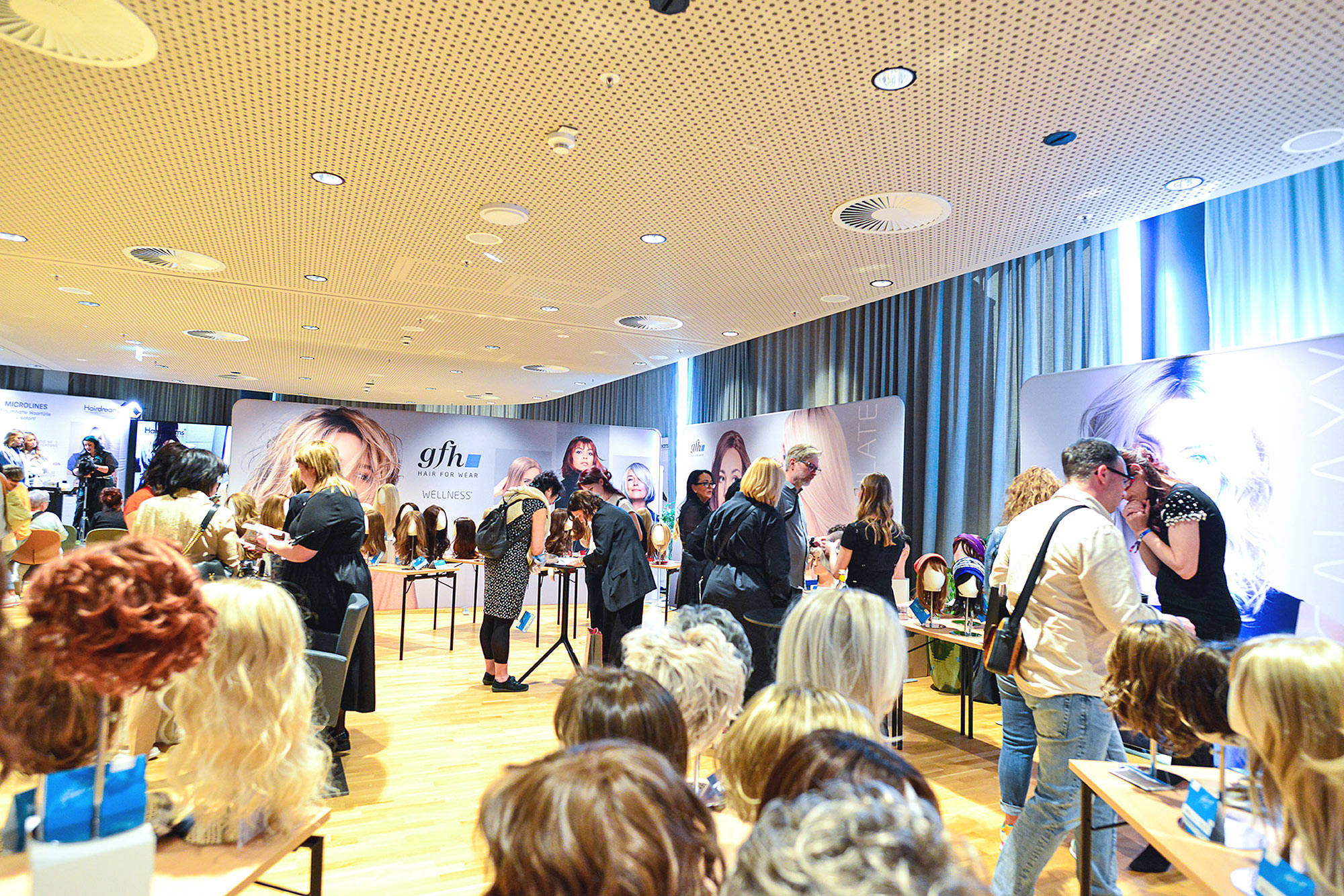 gfh auf der zweithaar messe 2025 - aktionen im offenen messestand