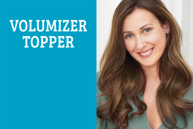 wellness Volumizer, Haarteile, Topper aus Echthaar